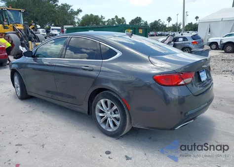 2015 Chrysler 200 C из США, поврежденный, VIN 1C3CCCCGXFN514288